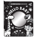 High Contrast Board Book Mirror: Hello Baby!