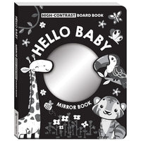 High Contrast Board Book Mirror: Hello Baby!