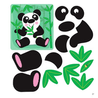 First Fun Sticker Painting: Wild Animals