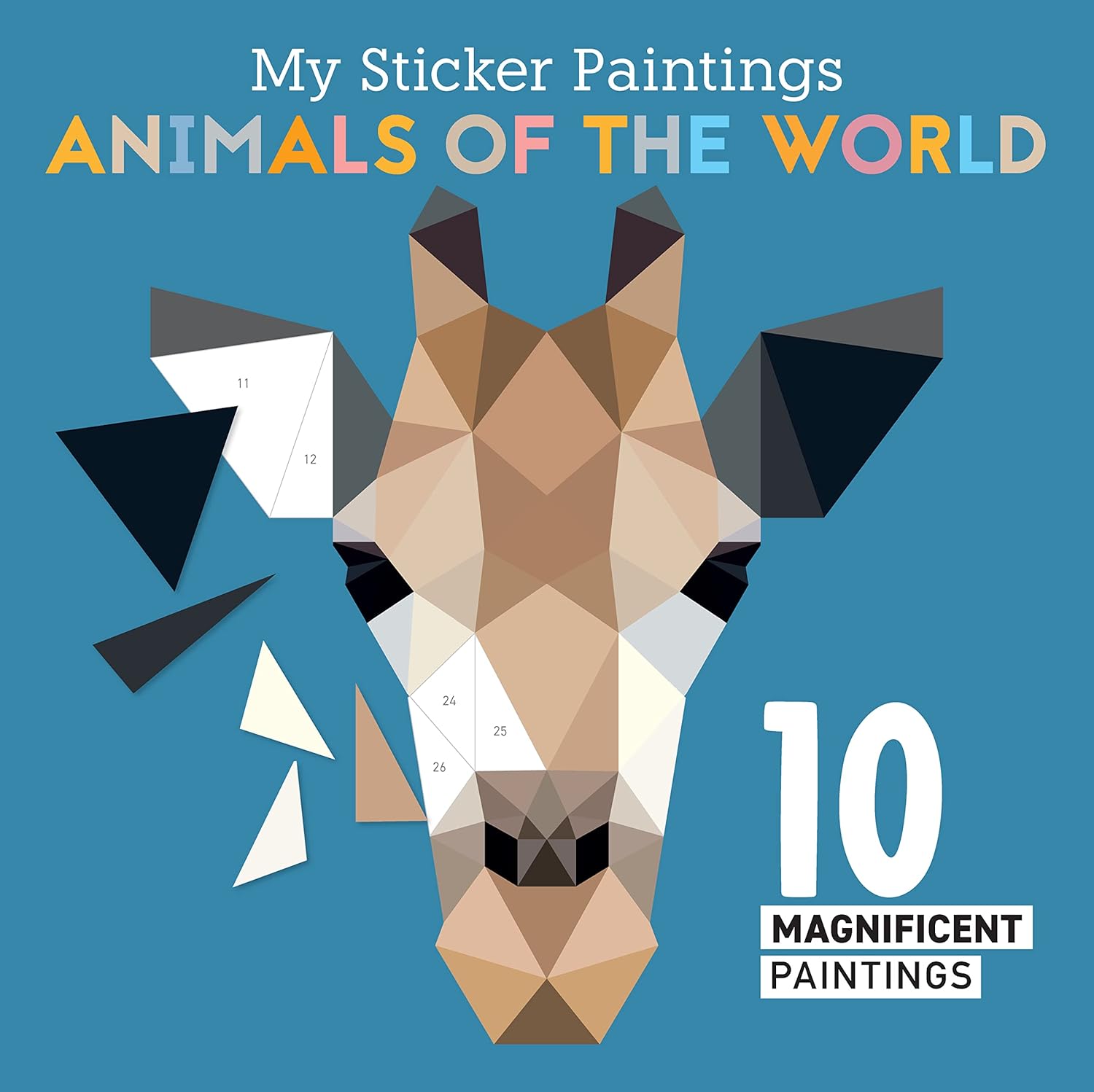 My Sticker Paintings: Animals of the World