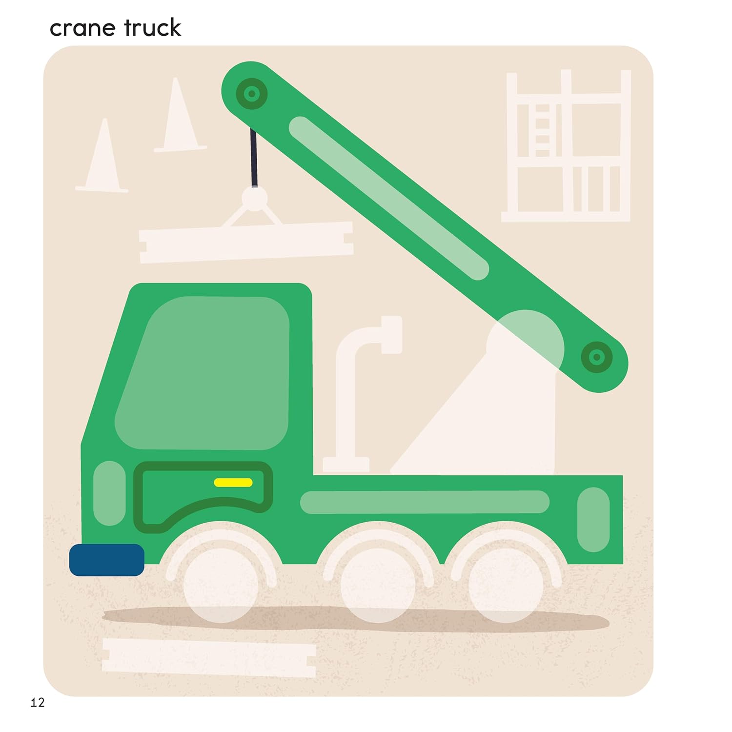 First Fun Sticker Painting: Trucks & Tractors