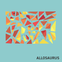 My Sticker Paintings: Dinosaur