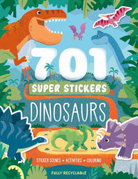 Igloo 701 Super Stickers Activity Book - Dinosaurs