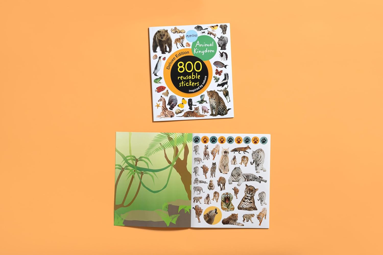 Eyelike Stickers Deluxe: Animal Kingdom