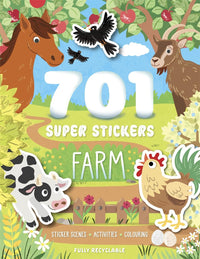 Igloo 701 Super Stickers Activity Book - Farm