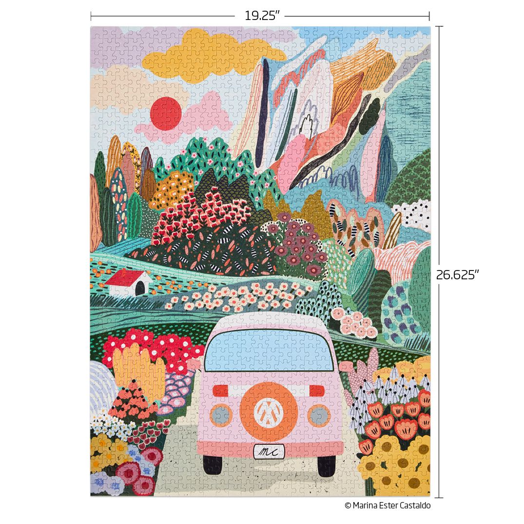 WerkShoppe - Road Trip 1000 Pce - Puzzle