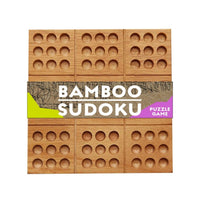 Project Genius Bamboo Sudoku Logic Puzzle Game Toys