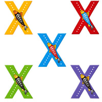Lanka Kade Animal Alphabet Letter X