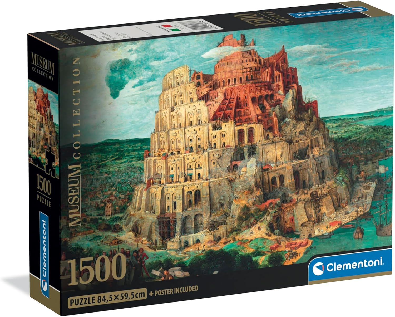 Babel Tower, Museum, 1500pc, Compact