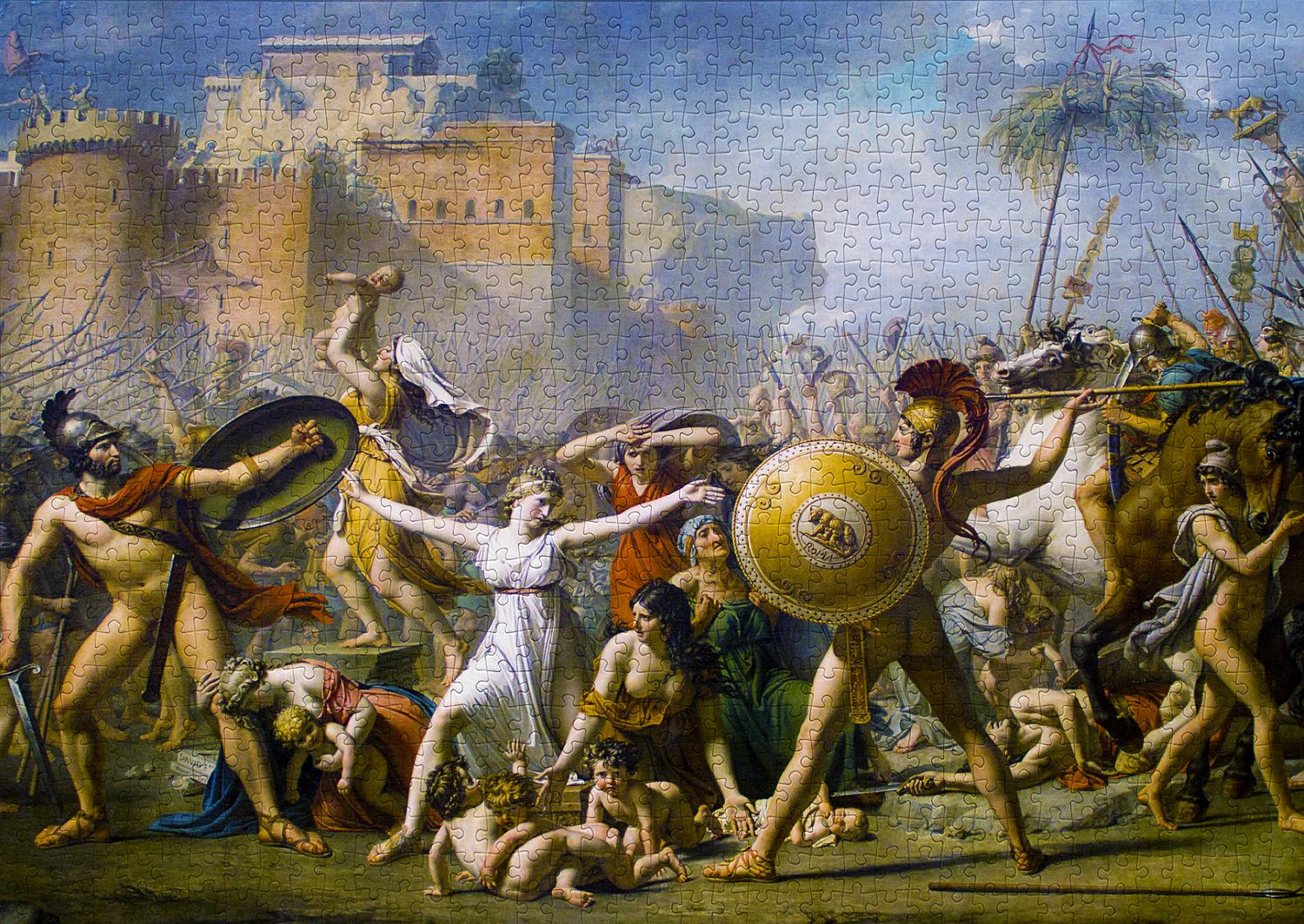 The Intervention of the Sabine Women, 1000pcs