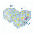 Floss & Rock - Sun & Clouds - Colour Changing Umbrella Childrens Umbrella