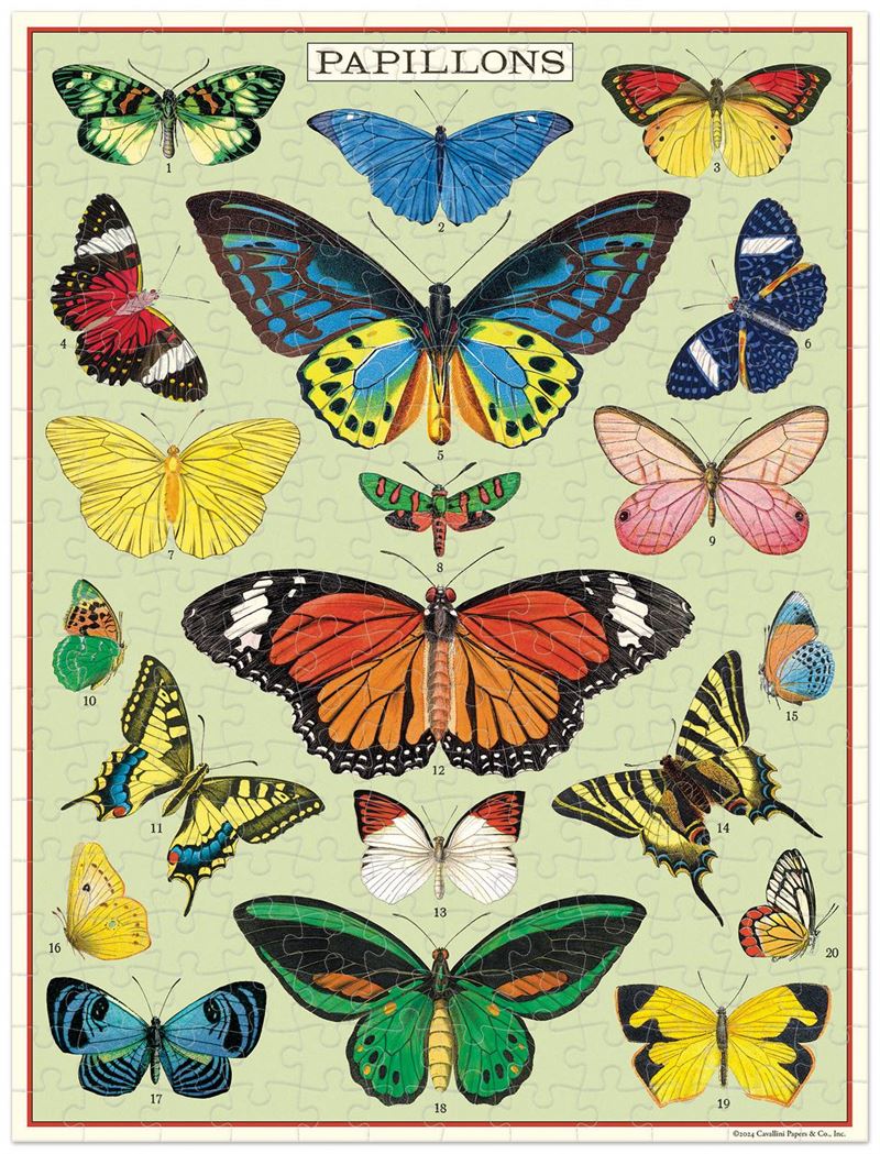 cavallini-co-butterflies-240-pce-mini-puzzle