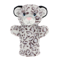 Keeleco 27 cm wild snow leopard hand puppet