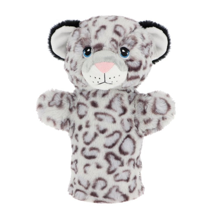 Keeleco 27 cm wild snow leopard hand puppet