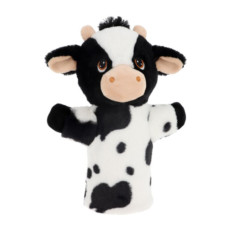 Keeleco 27 cm farm cow hand puppet