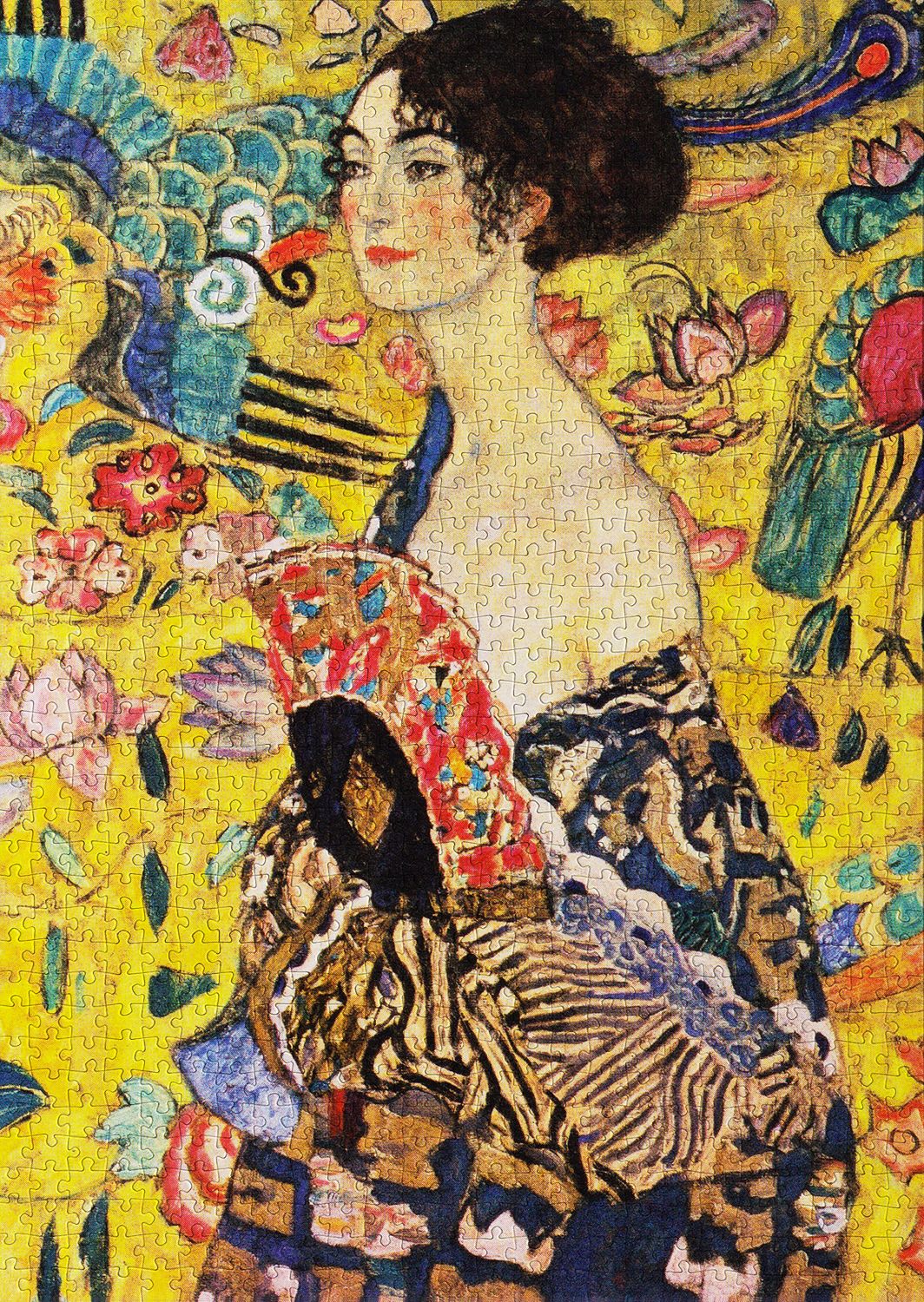Gustav Klimt: Lady with a Fan, 1000pcs