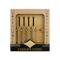 Project Genius Caesar's Codex Sliding Wooden Puzzle Box Mechanical Puzzles