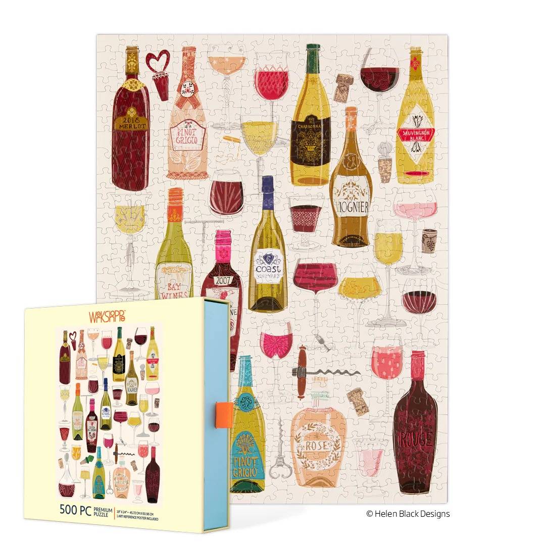 WerkShoppe - Wine Tasting 500 Pce - Puzzle