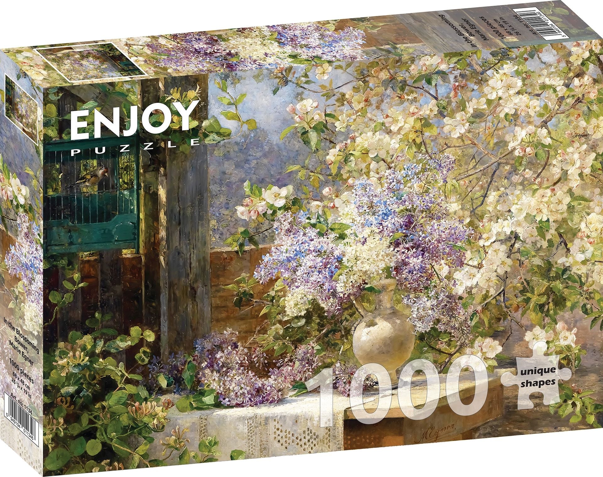 Marie Egner: In the Blossoming Bower, 1000pcs
