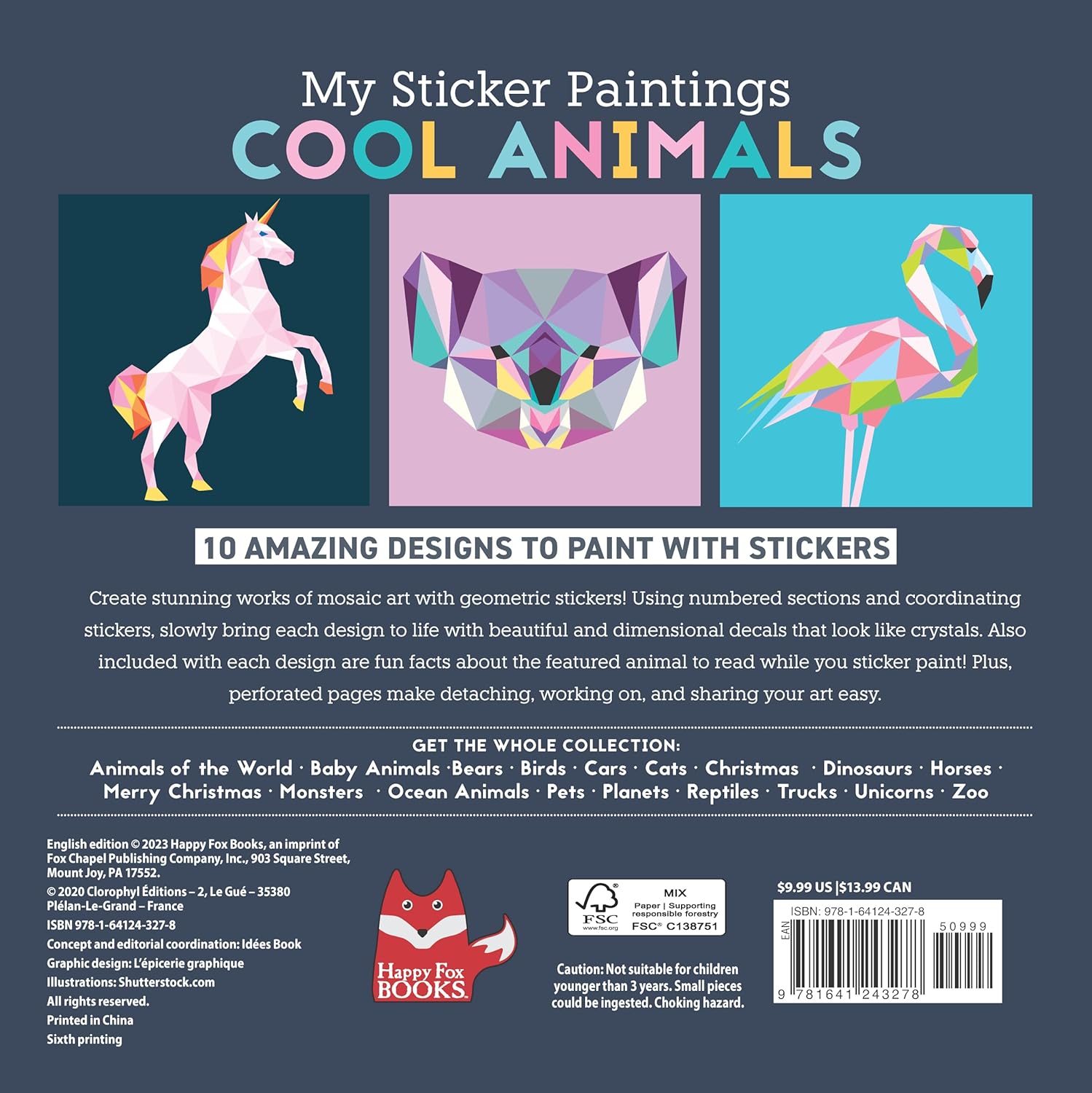 My Sticker Animals: Cool Animals