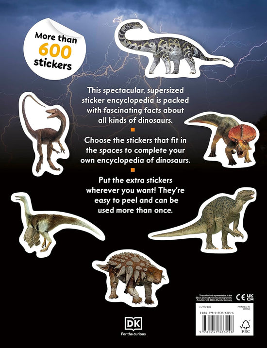 Sticker Encyclopedia: Dinosaurs | DK