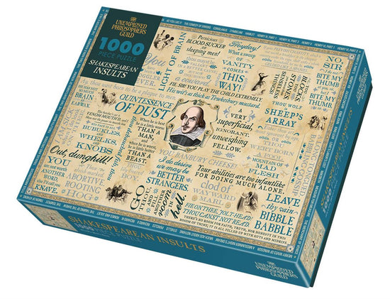 The Unemployed Philosophers Guild - Shakespearean Insults - 1000 Pce Puzzle