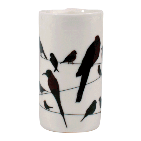 Birds On A Wire - Tea Light Holder