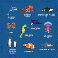 My Sticker Paintings: Ocean Animals