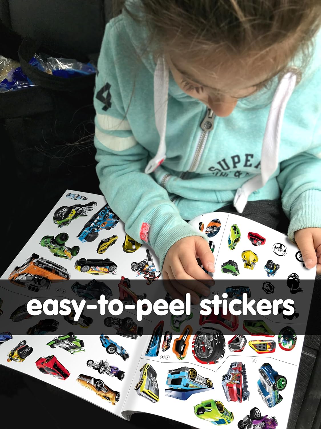 Sticker Book Treasury - Mattel Hot Wheels