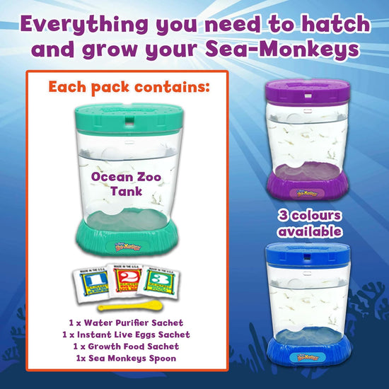 Sea-Monkeys Ocean Zoo Science Kit