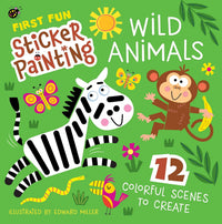First Fun Sticker Painting: Wild Animals