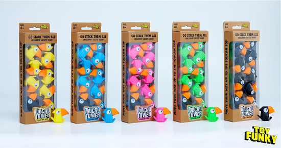 Toucan Tower Stacking Fun