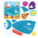 First Fun Sticker Painting: Ocean Creatures