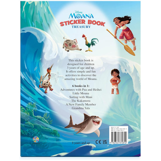 Sticker Book Treasury - Moana