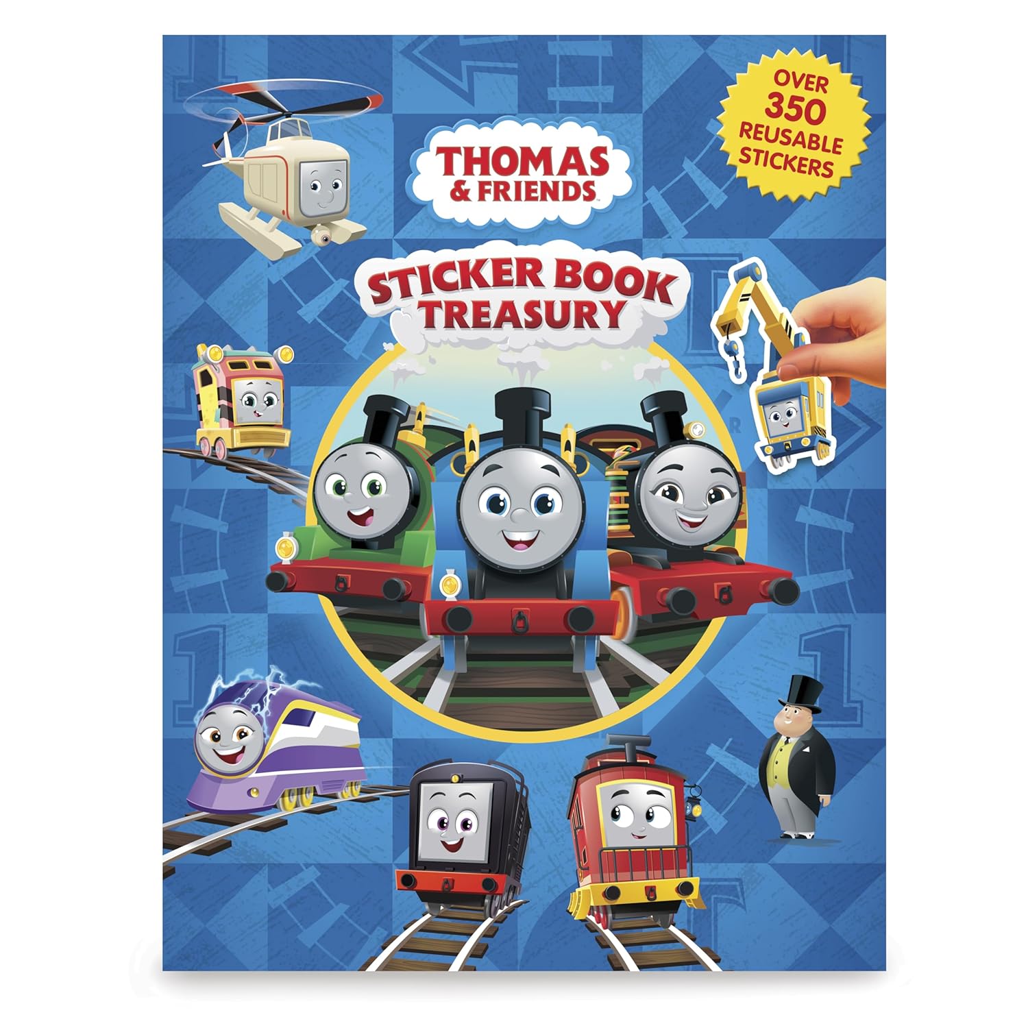Sticker Book Treasury - Mattel Thomas All Engines Go