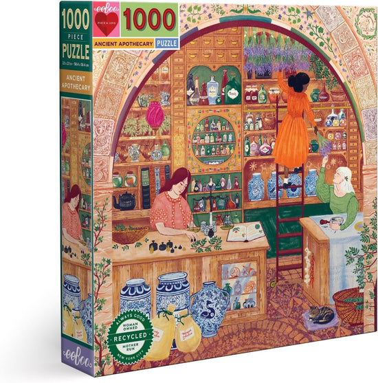 eeBoo 1000pc Puzzle: Ancient Apothecary