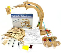 Hydraulic Robotic Arm Wooden Kit