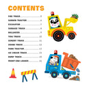 First Fun Sticker Painting: Trucks & Tractors