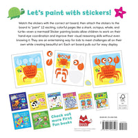 First Fun Sticker Painting: Ocean Creatures