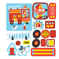 First Fun Sticker Painting: Trucks & Tractors