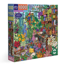 eeBoo Alchemist's Greenhouse 1000-Piece Jigsaw Puzzle