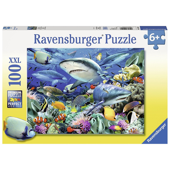Ravensburger Reef of the Sharks 100 Piece Jigsaw Puzzle