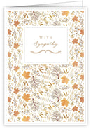 with-sympathy-gold-leaves