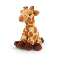 Keeleco Collectable Giraffe 13 cm spotted recycled soft toy