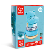 Hape x The Met William® the Hippo Baby Stacker