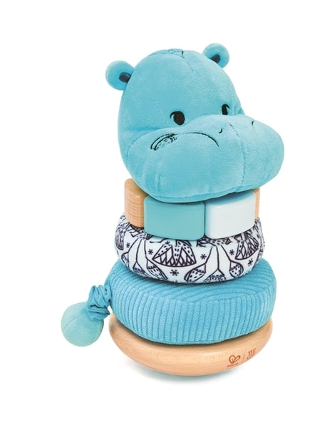 Hape x The Met William® the Hippo Baby Stacker