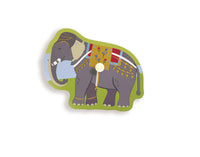 Hape x The Met Majestic Animals Wooden Peg Puzzle