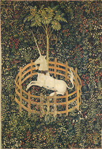 Hape x The Met Unicorn in a Garden Wooden Frame Puzzle – 48 Pieces