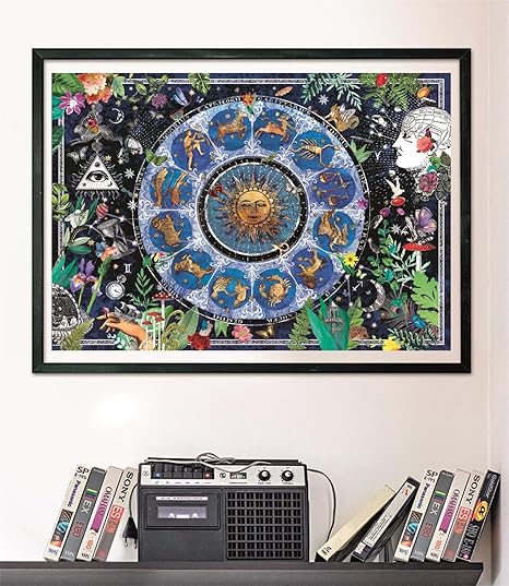 Astrological Chart, 1000pcs, Compact