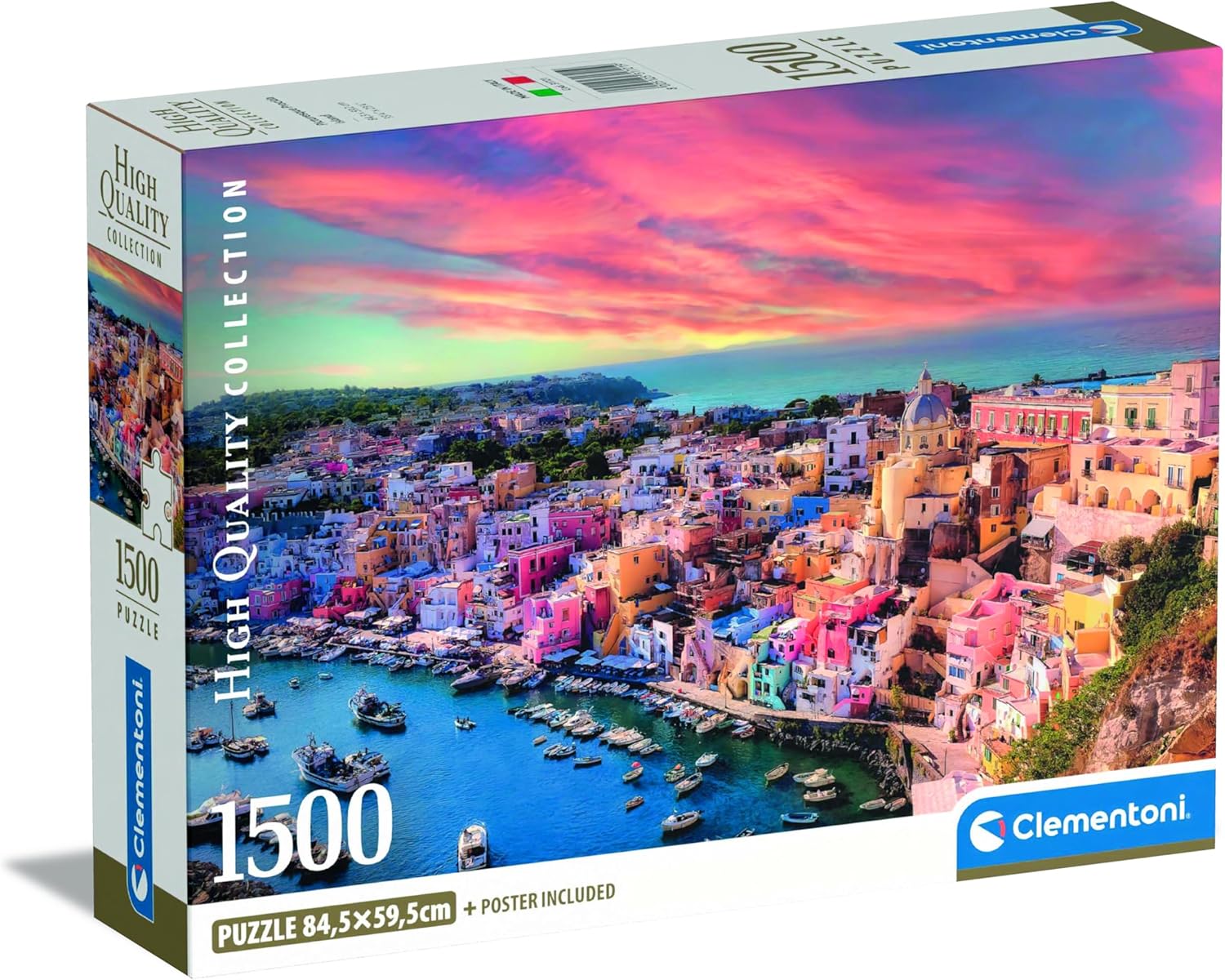 Picturesque Procida Island, 1500pc, Compact